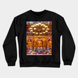 Po Lin Monastery, Lantau Island, Hong Kong Crewneck Sweatshirt